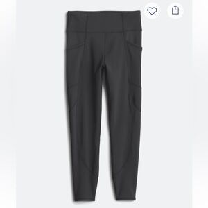 Threads 4 Thought Rita Core Running Leggings Black High Waisted Pockets Yoga Gym